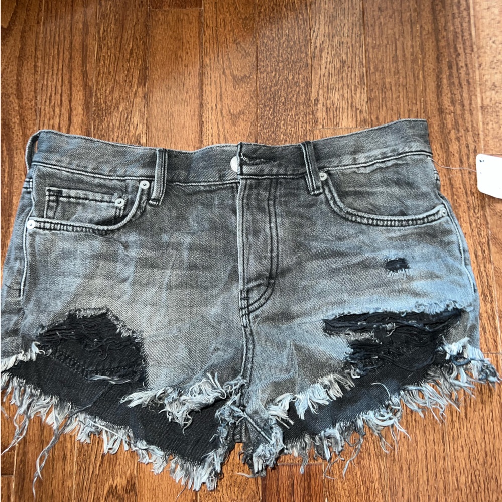 Black free people shorts